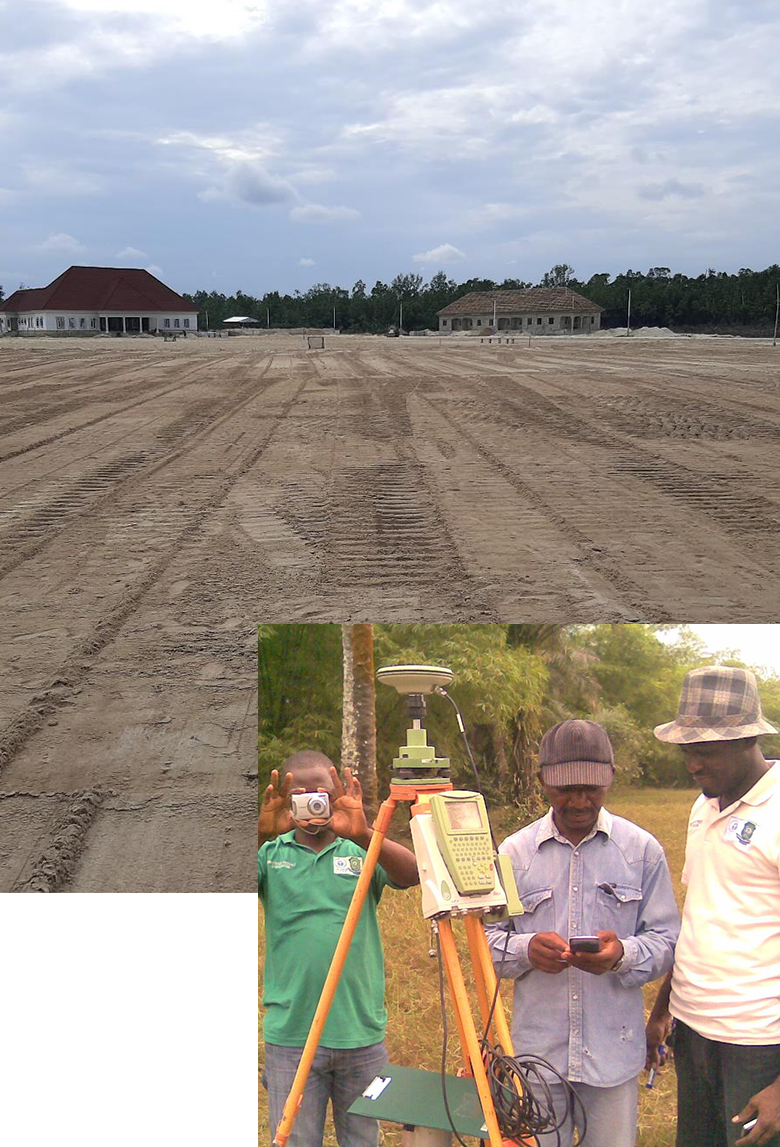 Waylink International surveying team and field equipment Waylink International surveying team and field equipment