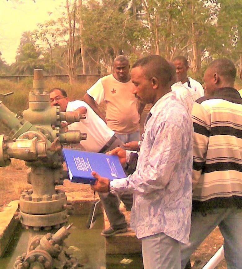 Oil field survey Oil field survey